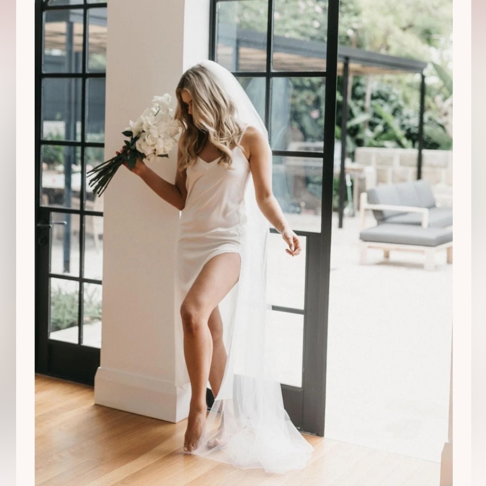 LE ROSE slip dress